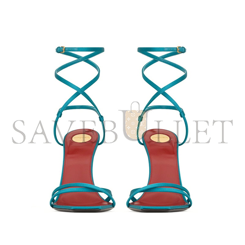 YSL OPYUM SANDALS IN SATIN CREPE 8179729QNBS4415